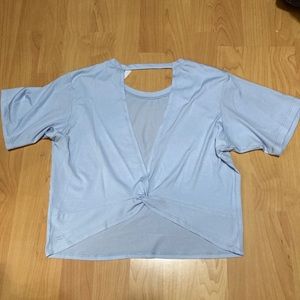 Fabletics low back crop